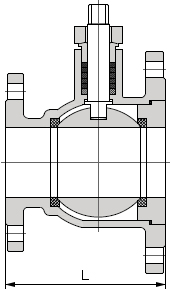 放料球閥結構圖
